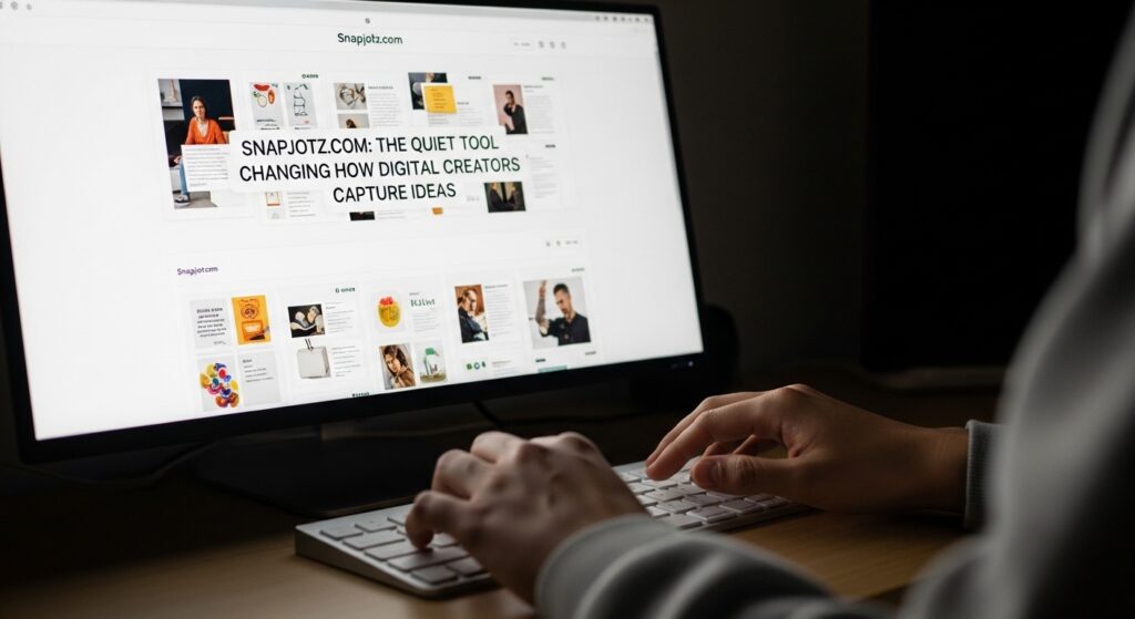 Snapjotz com: The Quiet Tool Changing How Digital Creators Capture Ideas